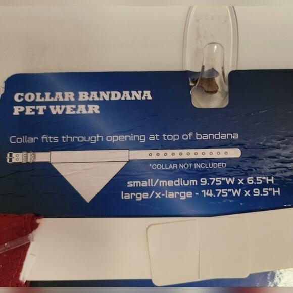 Indiana Hoosiers NCAA Reversible Home‎ & Away Collar Bandana Pet Wear S/M - Picture 5 of 8